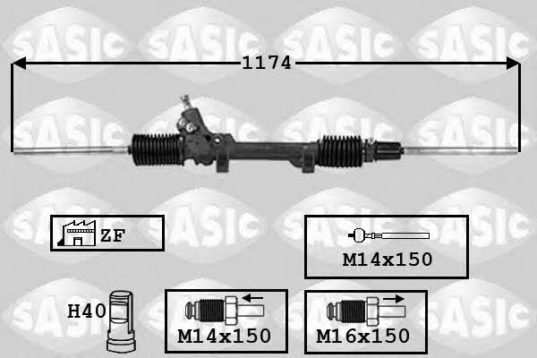 Sasic 7006021 Рулевая рейка с ГУР 7006021: Отличная цена - Купить в Польше на 2407.PL!