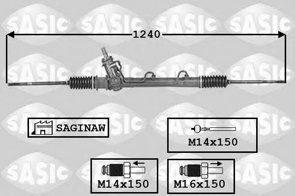 Sasic 7006077 Рулевая рейка с ГУР 7006077: Отличная цена - Купить в Польше на 2407.PL!