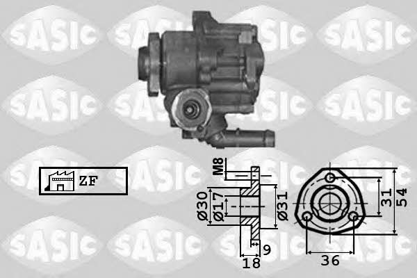 Sasic 7076023 Hydraulic Pump, steering system 7076023: Buy near me in Poland at 2407.PL - Good price!