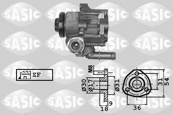 Sasic 7076024 Hydraulic Pump, steering system 7076024: Buy near me in Poland at 2407.PL - Good price!