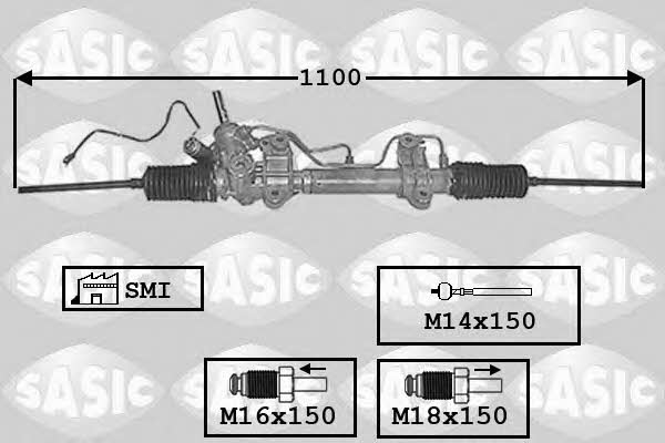 Sasic 7174002 Zahnstange mit der hydraulischen Servolenkung 7174002: Kaufen Sie zu einem guten Preis in Polen bei 2407.PL!