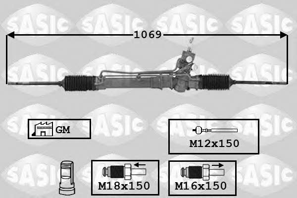 Sasic 7176007 Przekładnia kierownicza ze wspomaganiem hydraulicznym 7176007: Dobra cena w Polsce na 2407.PL - Kup Teraz!