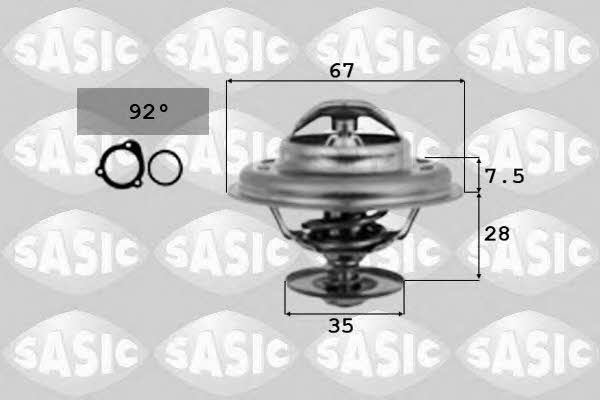 Sasic 9000016 Thermostat, coolant 9000016: Buy near me in Poland at 2407.PL - Good price!