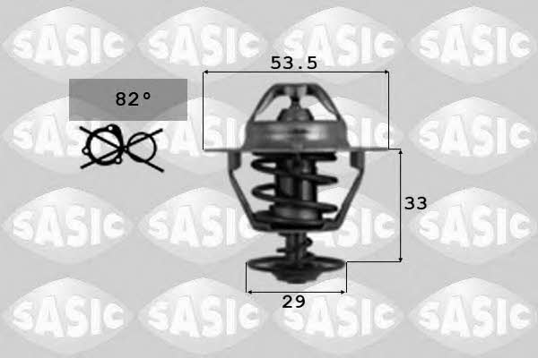 Sasic 9000107 Thermostat, coolant 9000107: Buy near me at 2407.PL in Poland at an Affordable price!