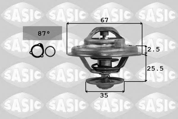 Sasic 9000167 Thermostat, coolant 9000167: Buy near me in Poland at 2407.PL - Good price!