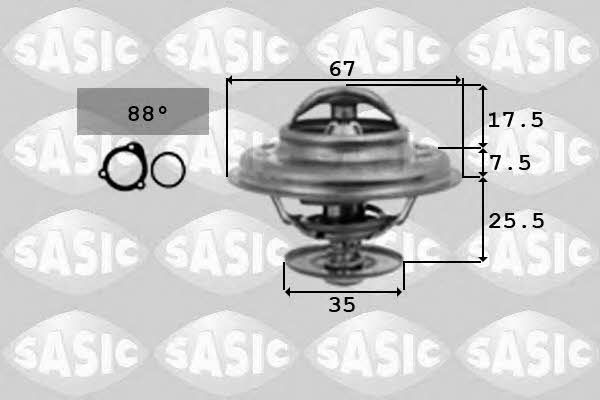 Sasic 9000335 Thermostat, coolant 9000335: Buy near me in Poland at 2407.PL - Good price!