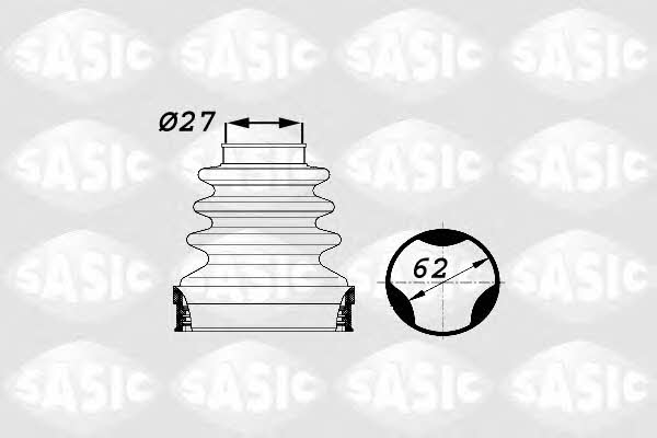 Sasic 1900014 Пыльник приводного вала внутренний, комплект 1900014: Отличная цена - Купить в Польше на 2407.PL!