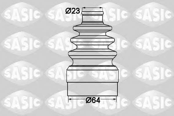 Sasic 1904011 Drive shaft inner boot, kit 1904011: Buy near me at 2407.PL in Poland at an Affordable price!