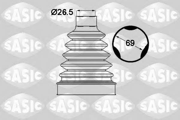 Sasic 1904017 Пыльник приводного вала внутренний, комплект 1904017: Отличная цена - Купить в Польше на 2407.PL!