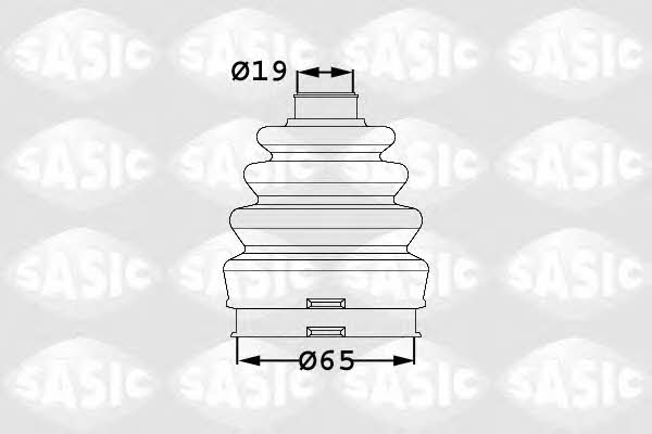 Sasic 1906007 Пыльник приводного вала внутренний, комплект 1906007: Отличная цена - Купить в Польше на 2407.PL!