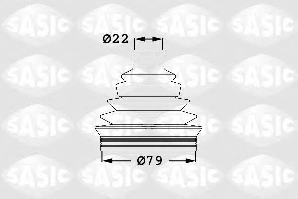 Sasic 1906008 Outer drive shaft boot, kit 1906008: Buy near me in Poland at 2407.PL - Good price!
