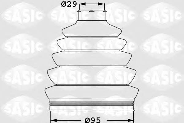 Sasic 1906027 Outer drive shaft boot, kit 1906027: Buy near me in Poland at 2407.PL - Good price!