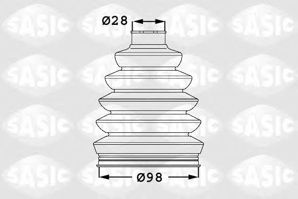 Sasic 1906028 Outer drive shaft boot, kit 1906028: Buy near me in Poland at 2407.PL - Good price!
