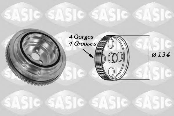 Sasic 2156044 Pulley crankshaft 2156044: Buy near me at 2407.PL in Poland at an Affordable price!