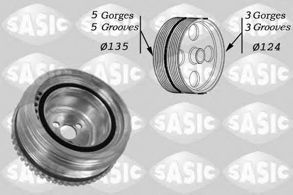 Sasic 2156045 Шків колінчатого валу 2156045: Приваблива ціна - Купити у Польщі на 2407.PL!