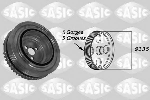 Sasic 2156052 Pulley crankshaft 2156052: Buy near me at 2407.PL in Poland at an Affordable price!