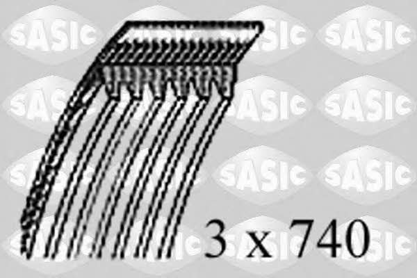 Sasic 1774007 V-Ribbed Belt 1774007: Buy near me in Poland at 2407.PL - Good price!