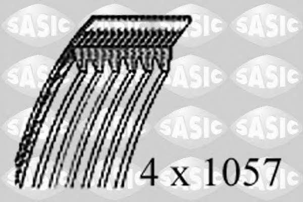 Sasic 1774017 V-ribbed belt 4PK1057 1774017: Buy near me in Poland at 2407.PL - Good price!