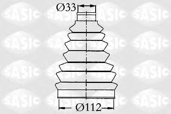 Sasic 2933073 Outer drive shaft boot, kit 2933073: Buy near me in Poland at 2407.PL - Good price!