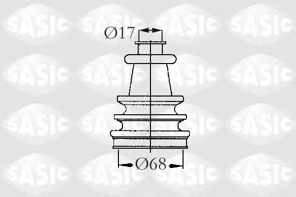 Sasic 2933403 Outer drive shaft boot, kit 2933403: Buy near me in Poland at 2407.PL - Good price!