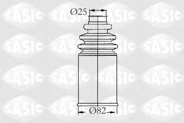 Sasic 2933573 Outer drive shaft boot, kit 2933573: Buy near me in Poland at 2407.PL - Good price!