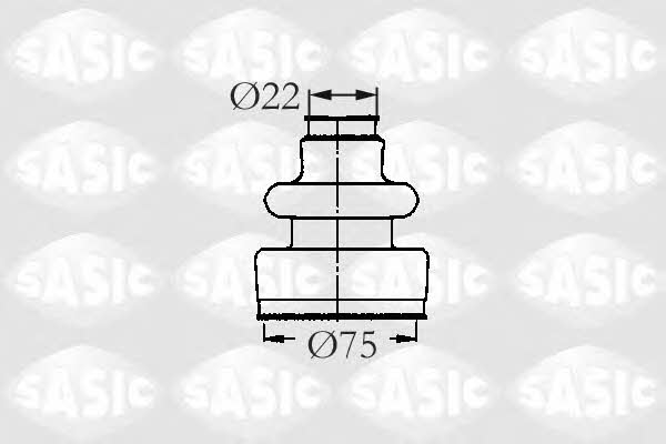 Sasic 2933593 Пыльник приводного вала внутренний, комплект 2933593: Отличная цена - Купить в Польше на 2407.PL!