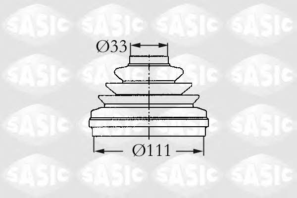 Sasic 2933993 Outer drive shaft boot, kit 2933993: Buy near me in Poland at 2407.PL - Good price!