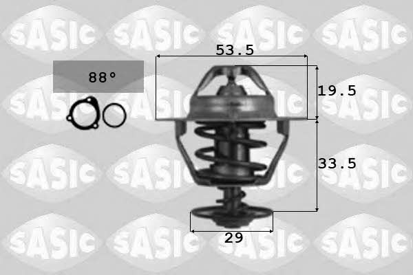 Sasic 3306038 Thermostat, coolant 3306038: Buy near me in Poland at 2407.PL - Good price!