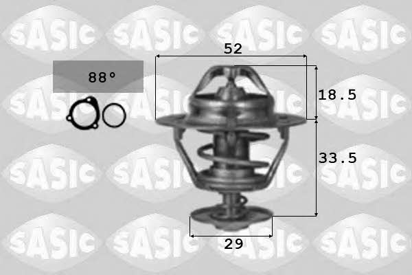 Sasic 3306064 Thermostat, coolant 3306064: Buy near me in Poland at 2407.PL - Good price!