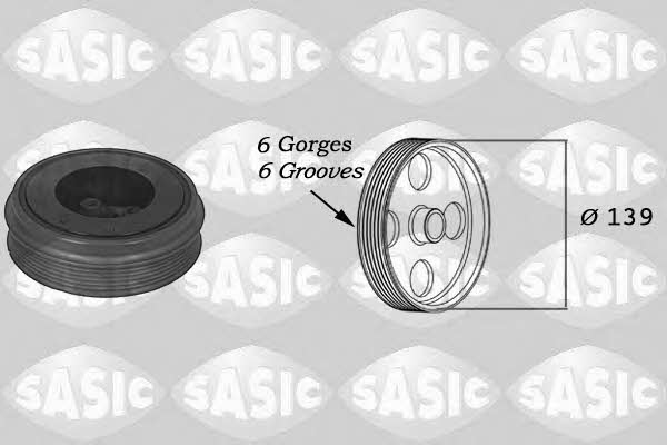 Sasic 9001803 Pulley crankshaft 9001803: Buy near me at 2407.PL in Poland at an Affordable price!