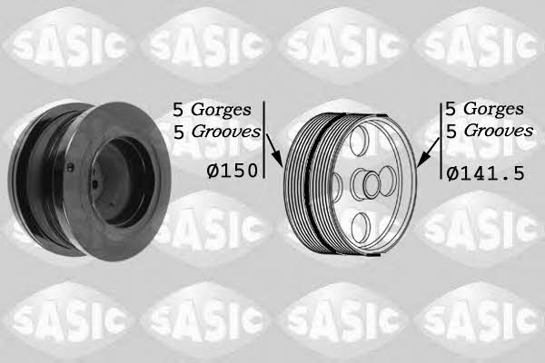 Sasic 9001812 Pulley crankshaft 9001812: Buy near me in Poland at 2407.PL - Good price!
