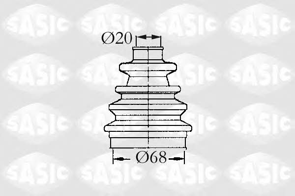 Sasic 9004635 Outer drive shaft boot, kit 9004635: Buy near me at 2407.PL in Poland at an Affordable price!