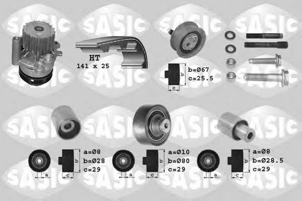 Sasic 3906002 TIMING BELT KIT WITH WATER PUMP 3906002: Buy near me at 2407.PL in Poland at an Affordable price!