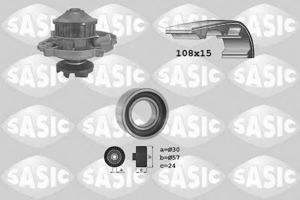 Sasic 3906014 Ремінь ГРМ, комплект з водяним насосом 3906014: Приваблива ціна - Купити у Польщі на 2407.PL!