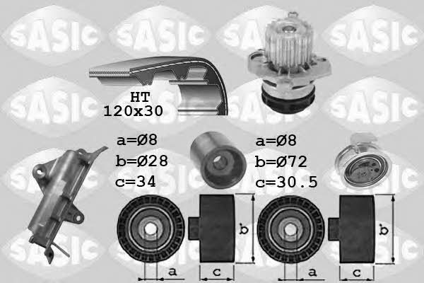 Sasic 3906027 TIMING BELT KIT WITH WATER PUMP 3906027: Buy near me at 2407.PL in Poland at an Affordable price!