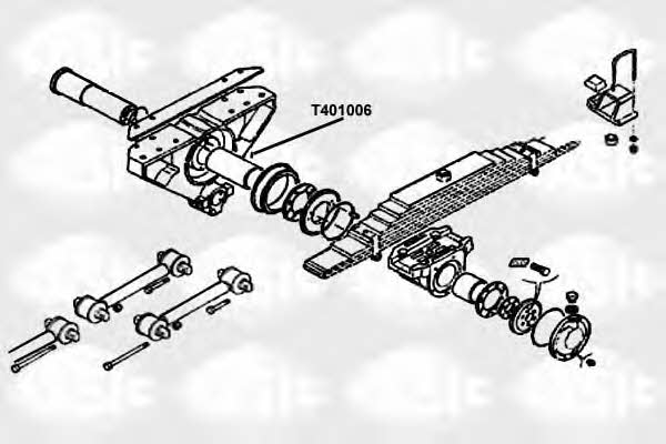 Sasic T401006 Auto part T401006: Buy near me at 2407.PL in Poland at an Affordable price!
