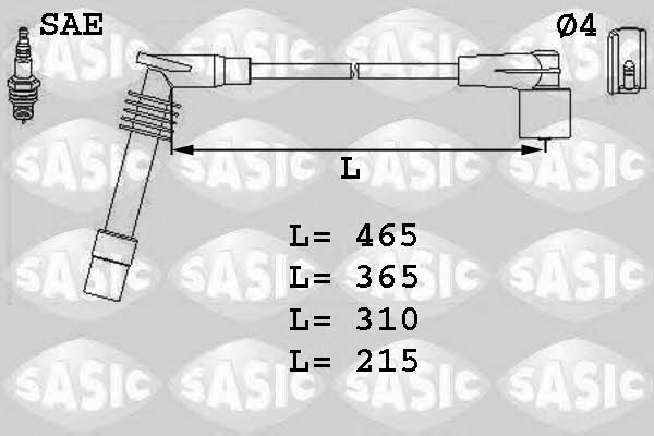 Sasic 9286002 Ignition cable kit 9286002: Buy near me in Poland at 2407.PL - Good price!