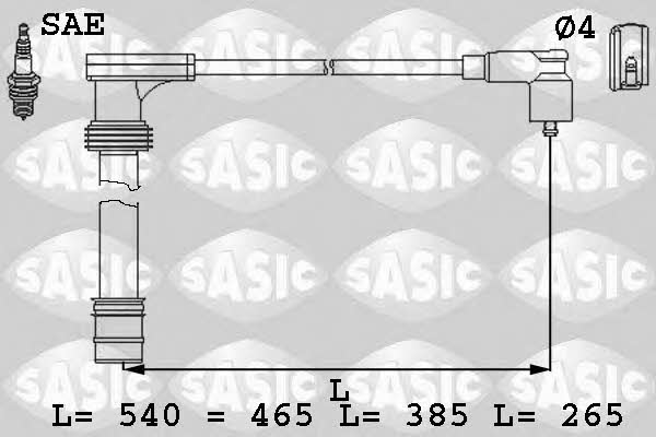 Sasic 9286009 Przewody wysokiego napięcia, komplet 9286009: Dobra cena w Polsce na 2407.PL - Kup Teraz!