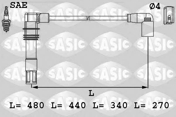 Sasic 9286013 Провода высоковольтные, комплект 9286013: Отличная цена - Купить в Польше на 2407.PL!