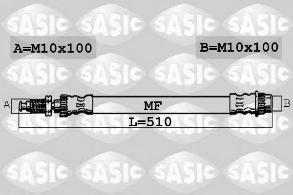 Sasic SBH0169 Тормозной шланг SBH0169: Отличная цена - Купить в Польше на 2407.PL!