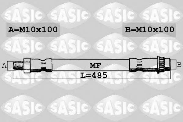 Sasic SBH4068 Przewód hamulcowy elastyczny SBH4068: Dobra cena w Polsce na 2407.PL - Kup Teraz!