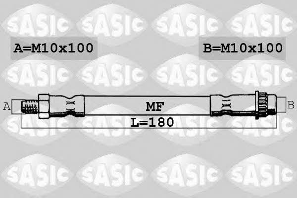 Sasic SBH4084 Przewód hamulcowy elastyczny SBH4084: Dobra cena w Polsce na 2407.PL - Kup Teraz!