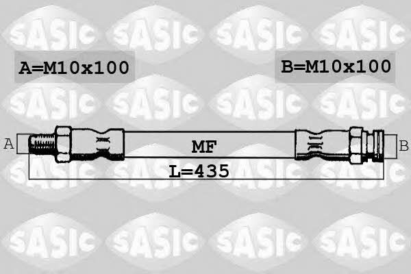 Sasic SBH6270 Przewód hamulcowy elastyczny SBH6270: Dobra cena w Polsce na 2407.PL - Kup Teraz!