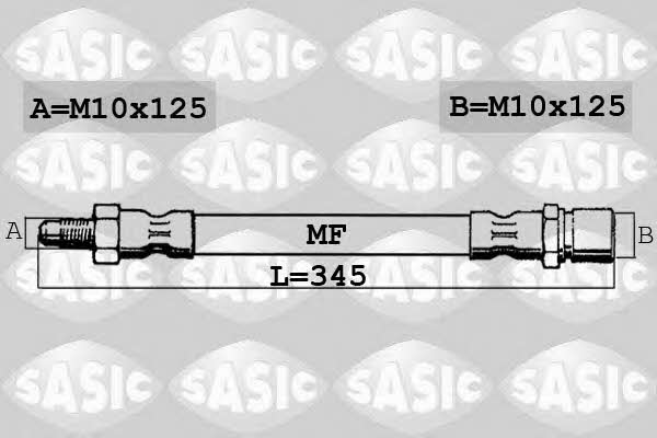 Sasic SBH6303 Тормозной шланг SBH6303: Отличная цена - Купить в Польше на 2407.PL!