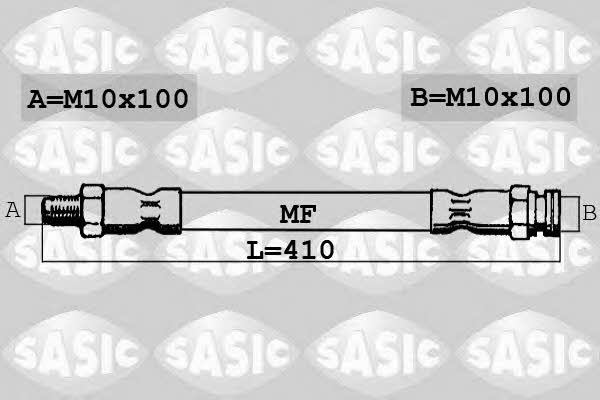 Sasic SBH6305 Przewód hamulcowy elastyczny SBH6305: Dobra cena w Polsce na 2407.PL - Kup Teraz!