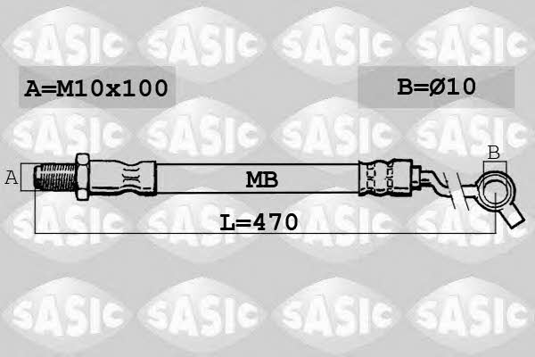 Sasic SBH6317 Bremsschlauch SBH6317: Kaufen Sie zu einem guten Preis in Polen bei 2407.PL!