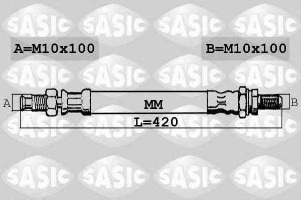 Sasic SBH6331 Brake Hose SBH6331: Buy near me at 2407.PL in Poland at an Affordable price!