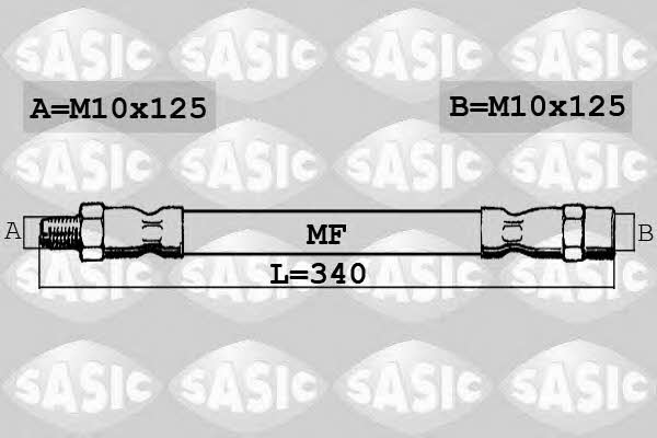 Sasic SBH6352 Przewód hamulcowy elastyczny SBH6352: Dobra cena w Polsce na 2407.PL - Kup Teraz!