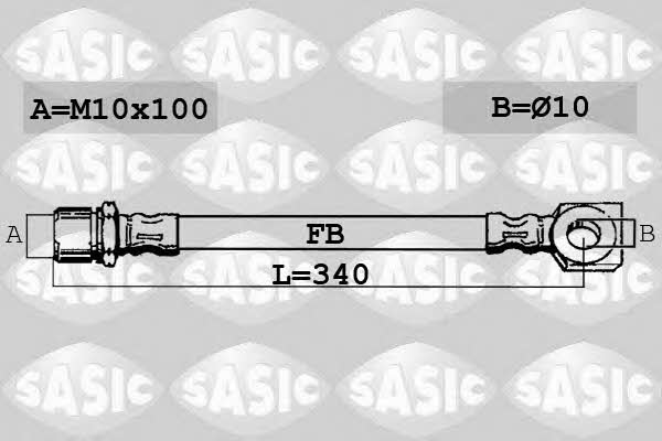 Sasic SBH6363 Bremsschlauch SBH6363: Kaufen Sie zu einem guten Preis in Polen bei 2407.PL!