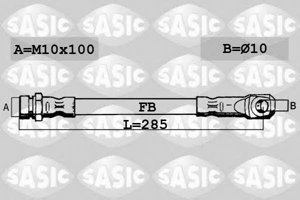Sasic SBH6372 Przewód hamulcowy elastyczny SBH6372: Dobra cena w Polsce na 2407.PL - Kup Teraz!